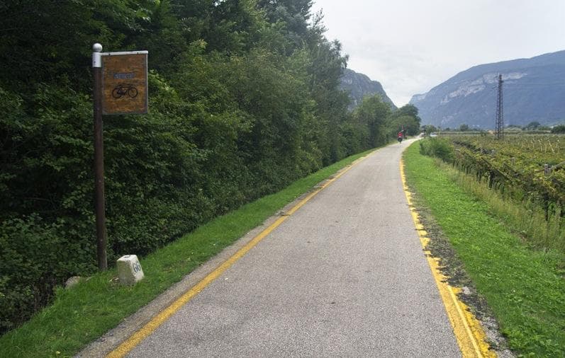 cuclabile dell'adige