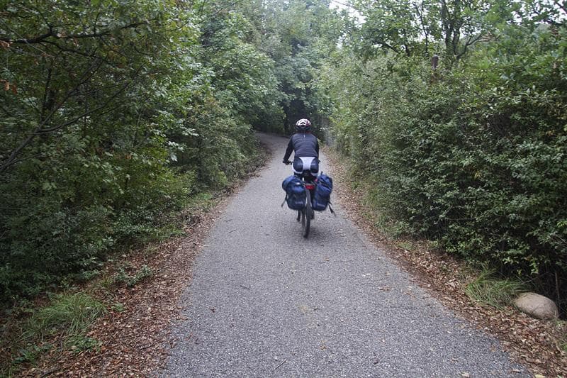 itinerario ciclabile