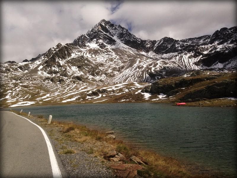 viaggio in bici alpi