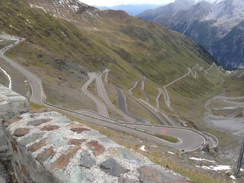viaggio in bici alpi
