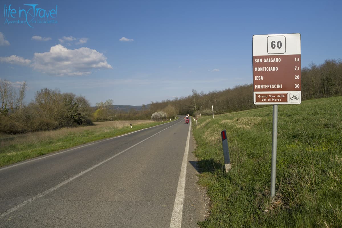 segnaletica gran tour val di merse
