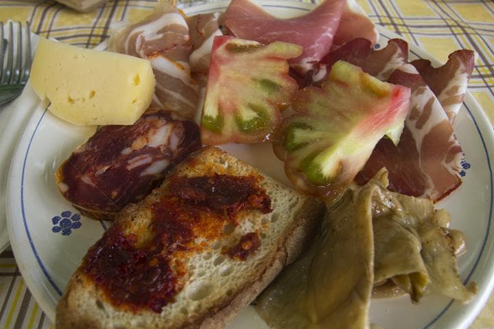 Antipasto calabrese