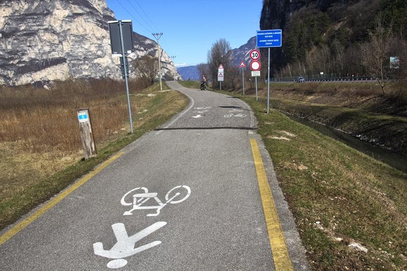 ciclabile adige salorno