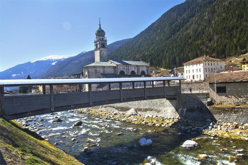 fiume sarca ciclabile val rendena
