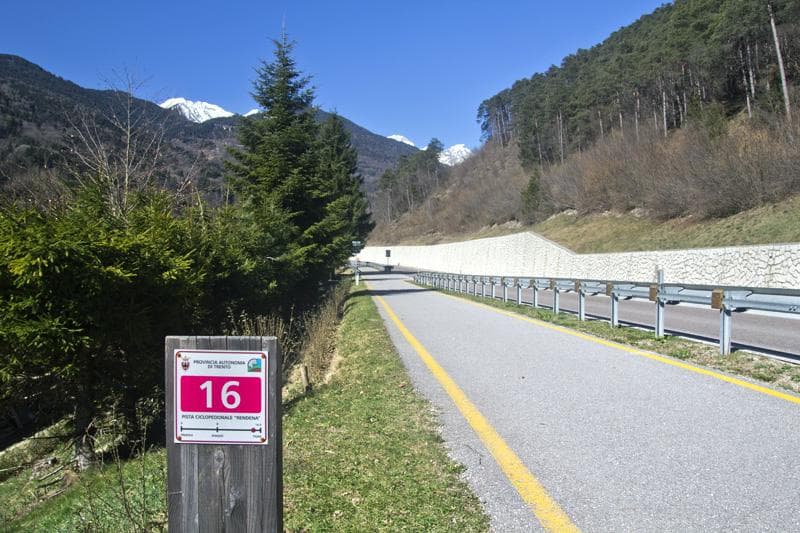segnaletica ciclabile val rendena