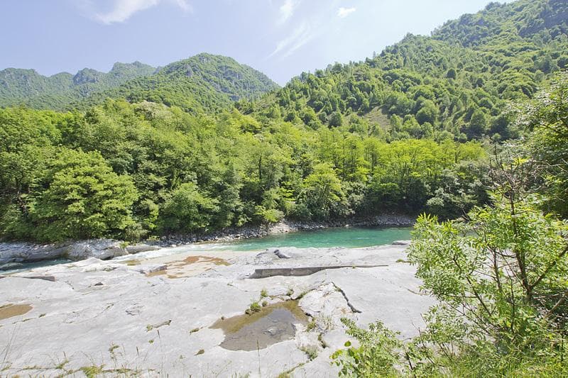 piscine naturali serio ciclabile della val seriana 