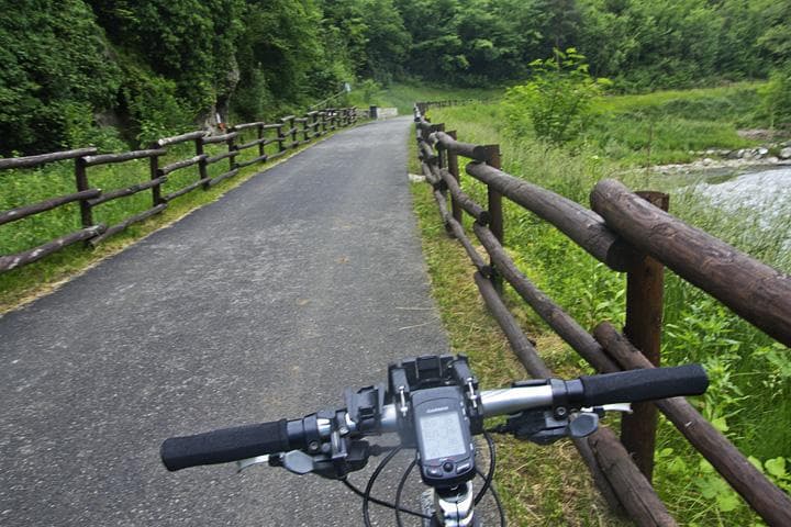 itinerario ciclabile