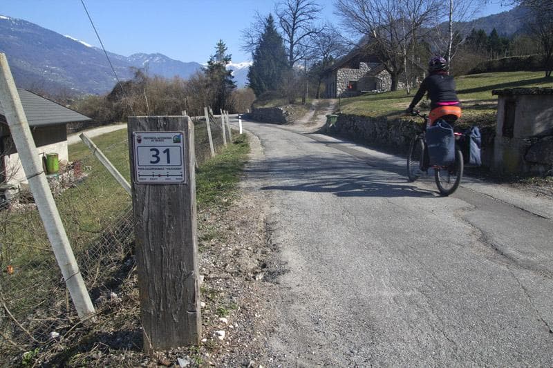 segnaletica ciclabile valsugana