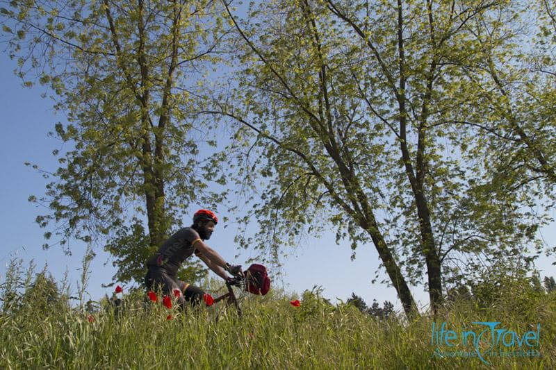 pedalando lungo l adda