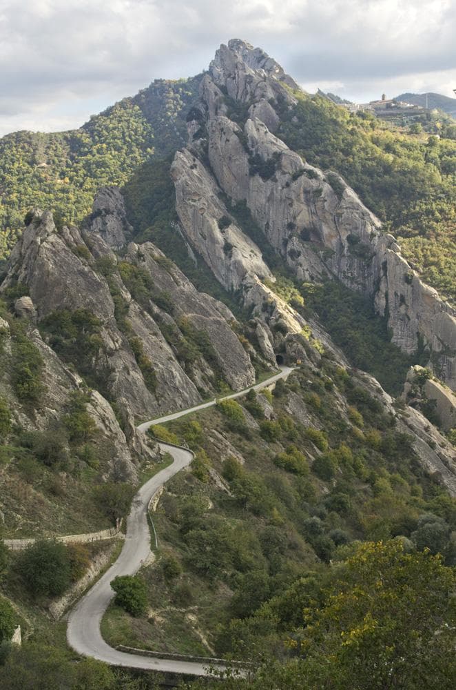 ciclovia da castelmezzano