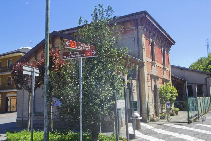 segnaletica ciclovia val brembana