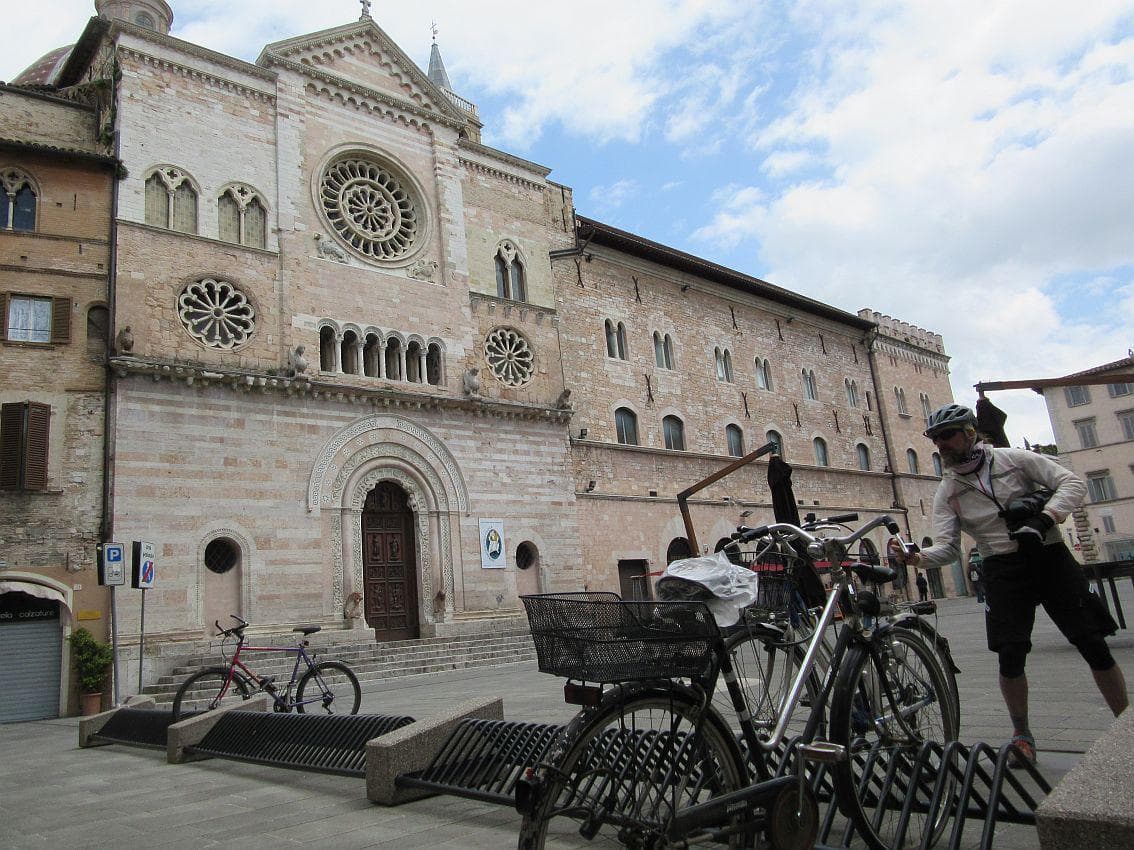 arte e bici bel matrimonio