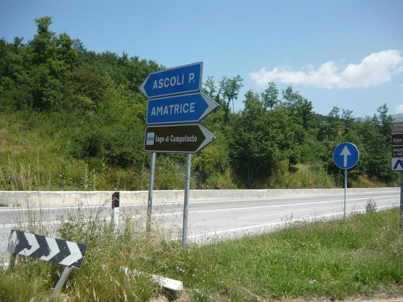 indicazioni amatrice