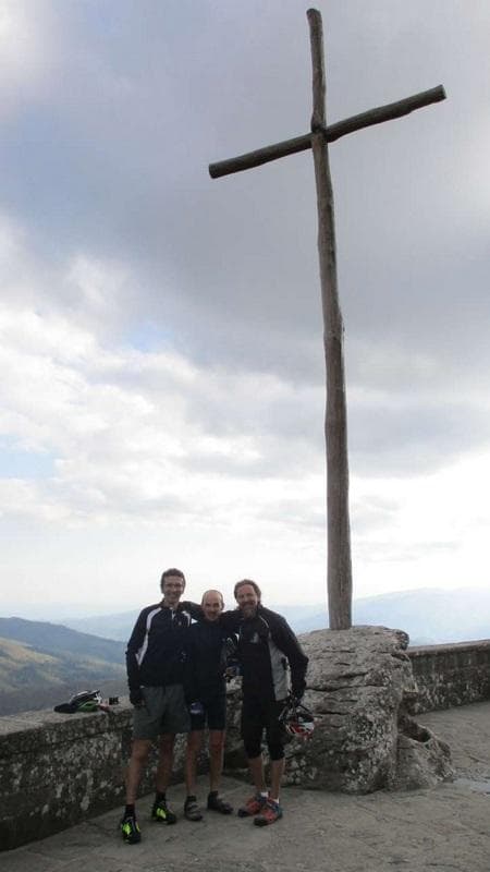 in cima santuario chiusi