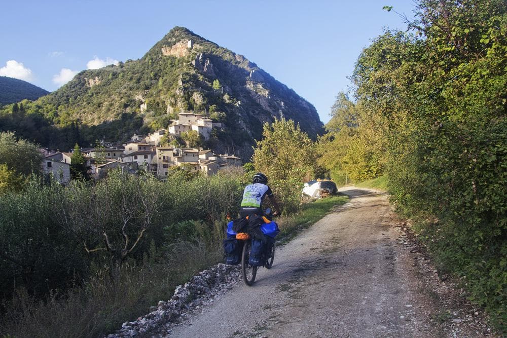 Along the old railway
