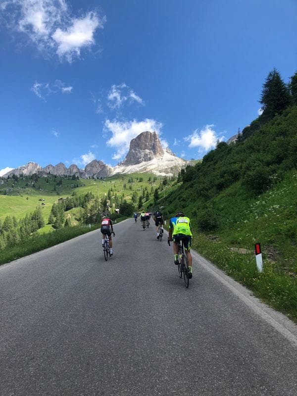 passo giau in bici