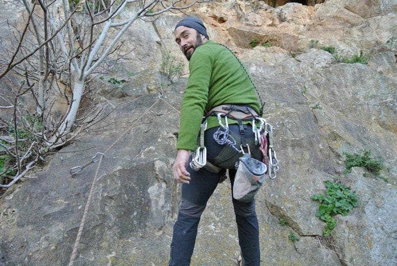 si arrampica