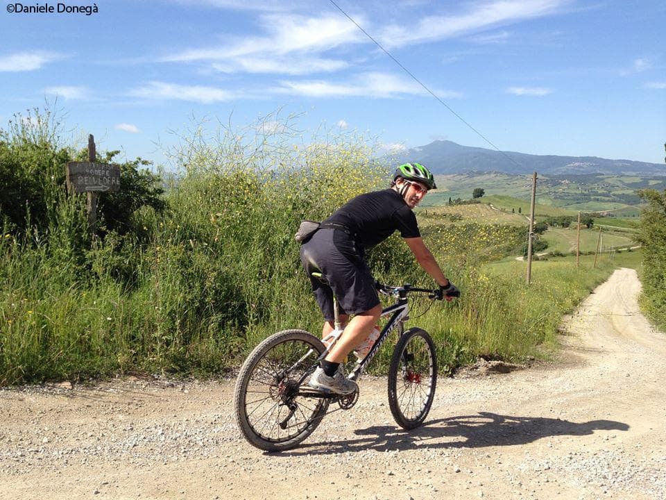 Pedalando in Val d'Orcia