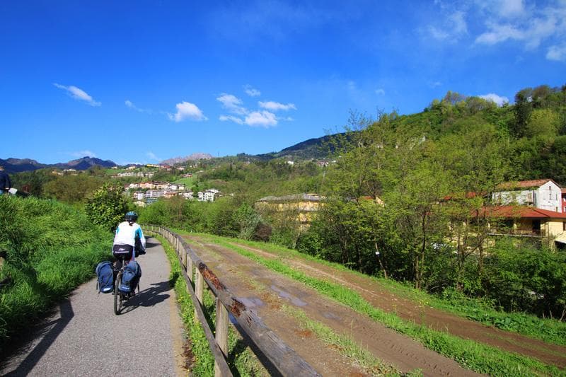 ciclovia val seriana