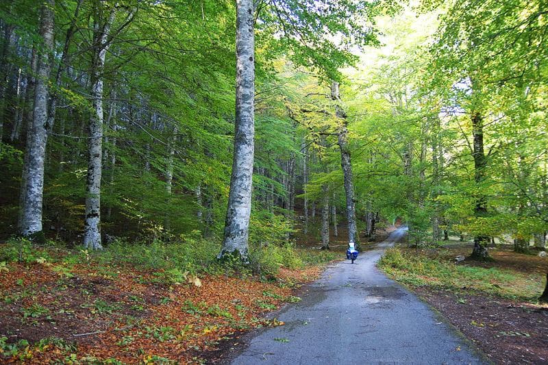 salita al casone d aresta in bici