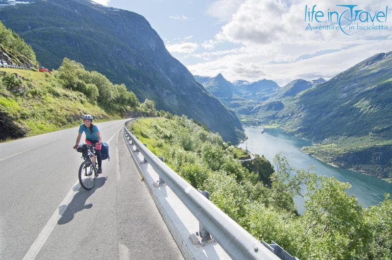 bici sui fiordi norvegia