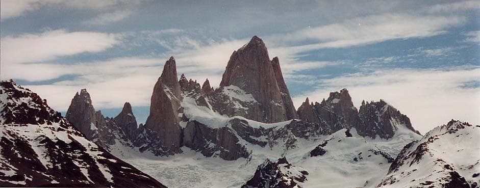 Cerro Fitz Roy tra le nuvole