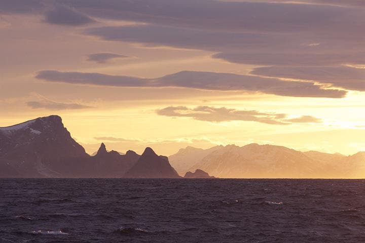 Alba alle isole Lofoten