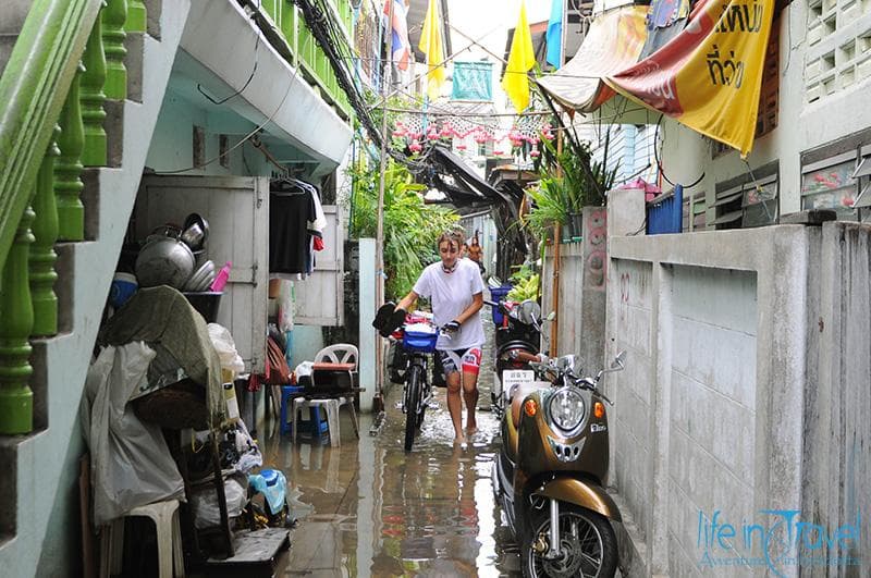 bangkok tappa 1 thailandia in bici
