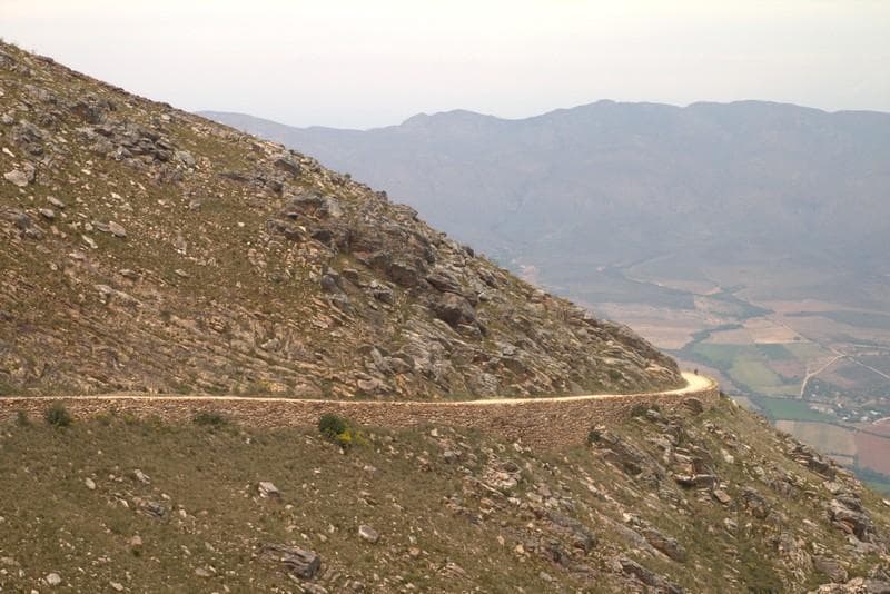 Salita al passo dello Swartberg