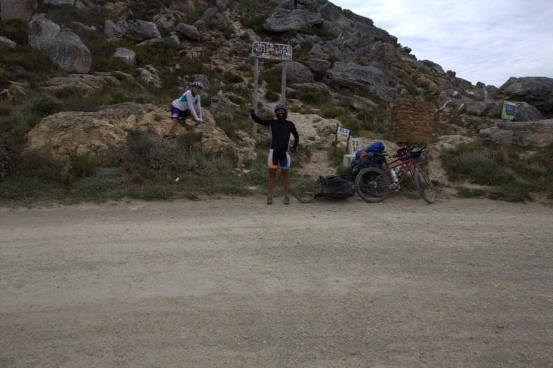 In cima al passo