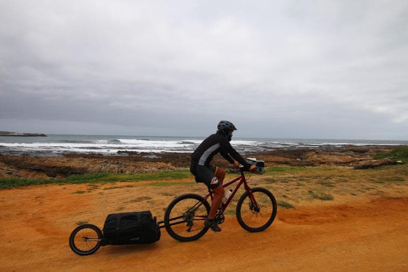 oceano in bici gansbaai