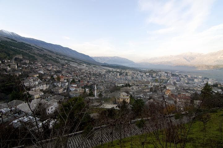 panorama su girocastro