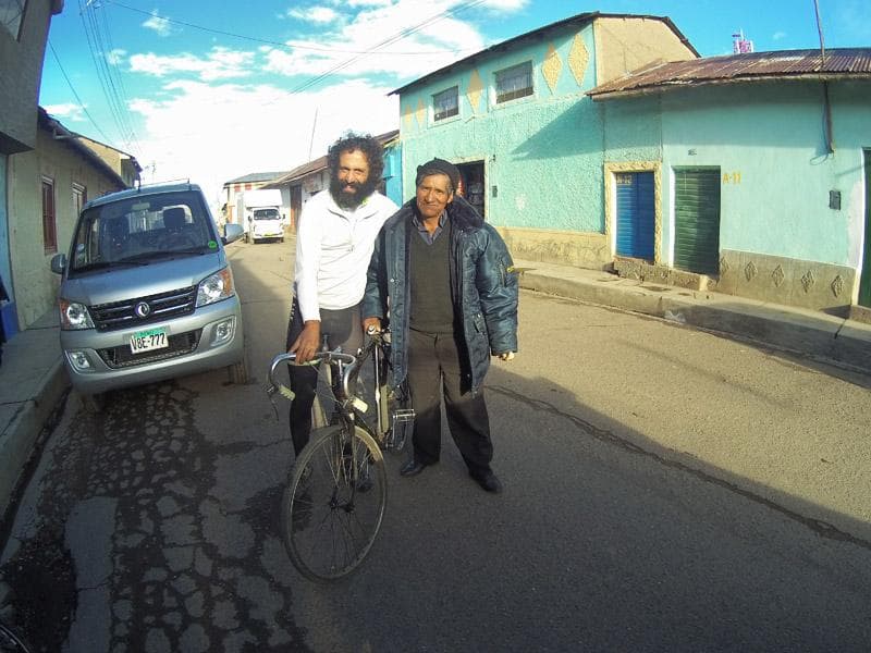 scambio bici santa rosa peru