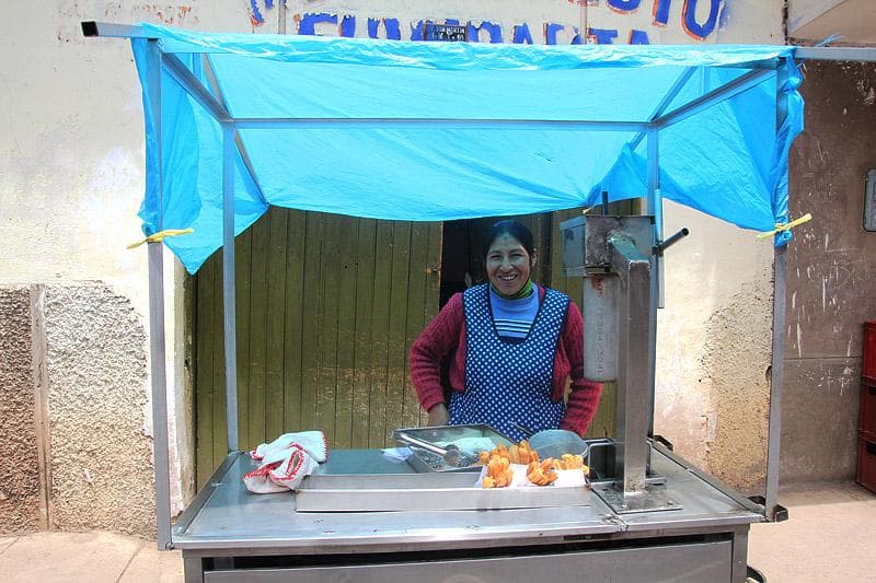 venditrice di churros