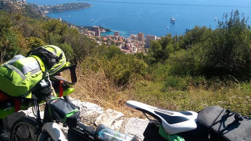 viaggiare in bici