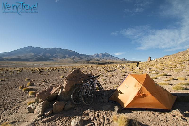 prima notte in tenda lagune bolivia