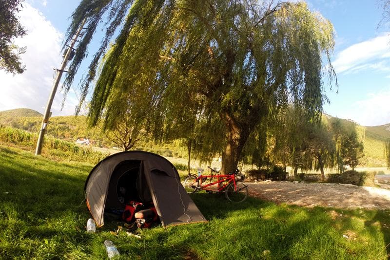 campeggio lago ohrid