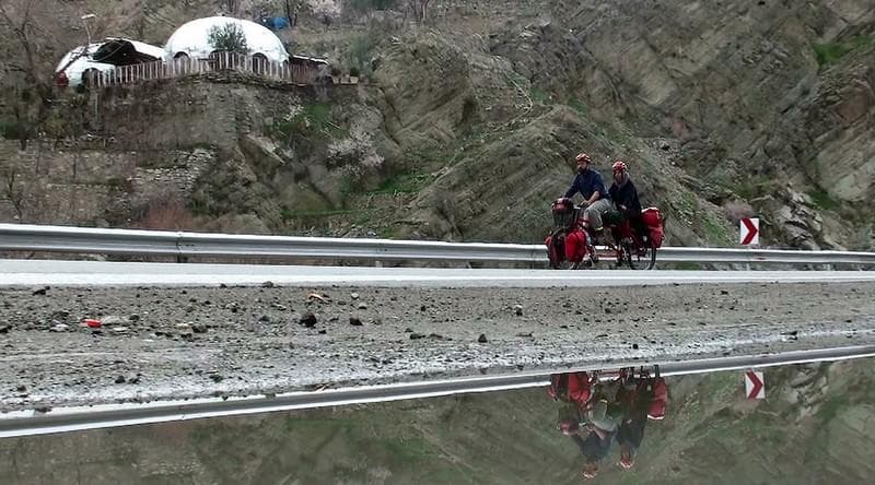 Iran in bicicletta