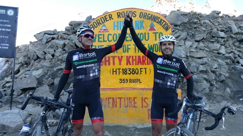 T5 Leh Kardun la d ladakh in bici
