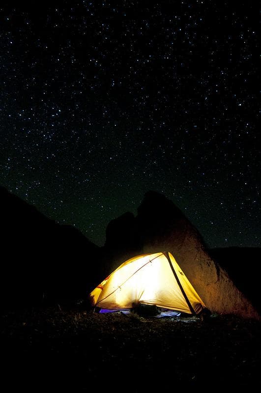 tenda notte