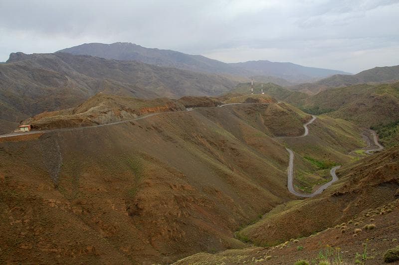 tizi n ticka marocco