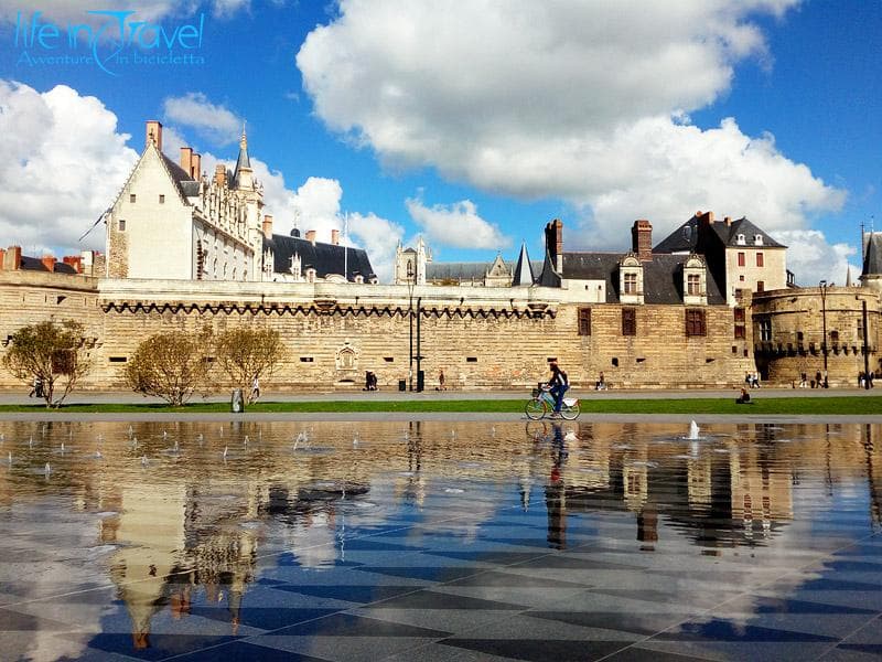 riflessi al castello nantes