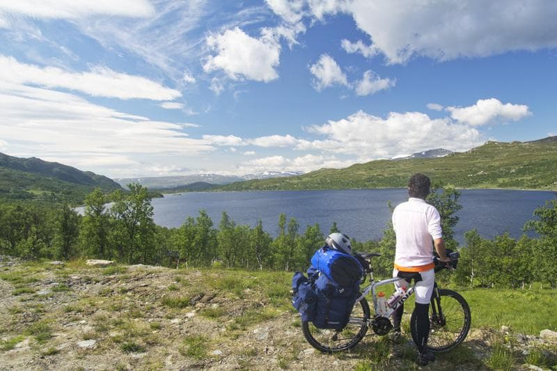 Viaggio in bici in Norvegia