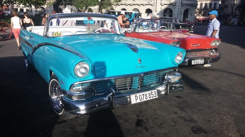 auto anni 50 a cuba
