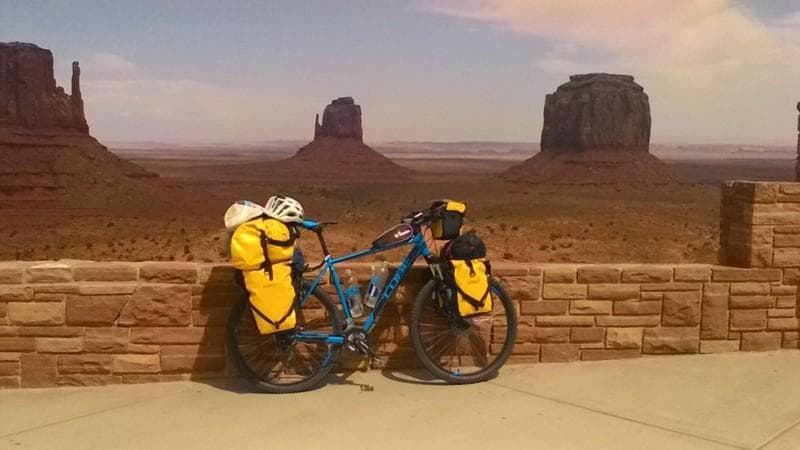 viaggio in bici usa