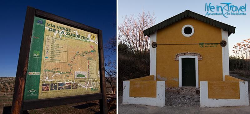 via verde aceite