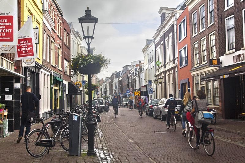 utrecht in bicicletta